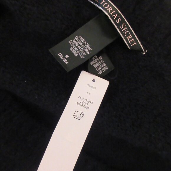 NWT Victoria's Secret Black Slouchy Fuzzy Sweater - Picture 10 of 10